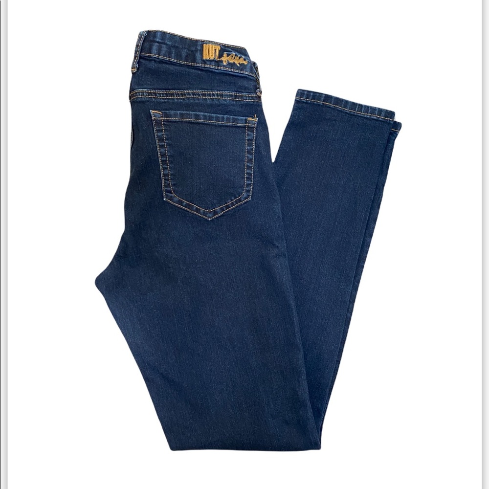 Kut From The Kloth Lucille Skinny Jeans Dark Wash Size 8